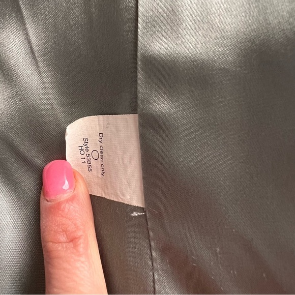 J. Crew Majesty Peacoat Stadium Cloth Nello Gori Wool Double Breasted Coat Gray - Picture 11 of 13